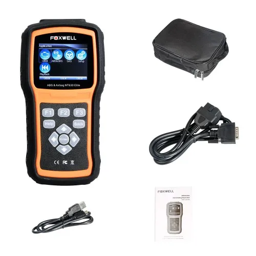 Foxwell NT630 Elite ABS и инструмент для сброса подушек безопасности с SAS обеспечивает
