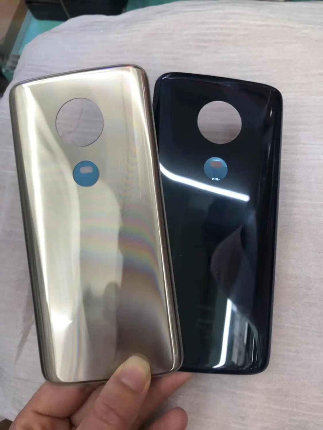 Новая задняя панель стеклянная крышка батарейного отсека для Motorola Moto G6 Play XT1922 P30