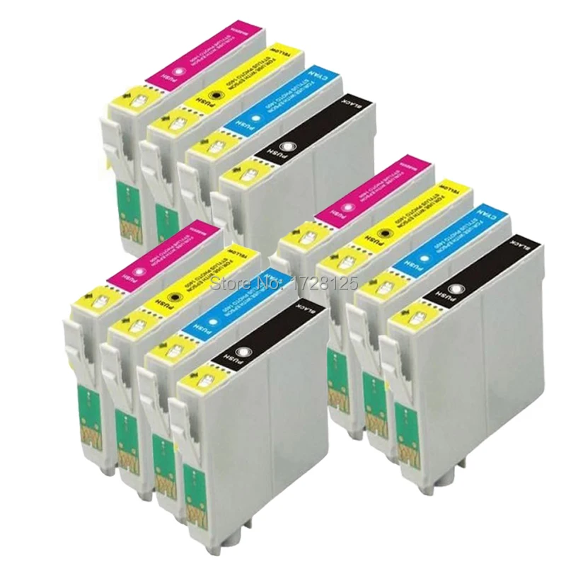 Совместимые 12 картриджей 711-714 715XL для принтера STYLUS DX 4000 4050 DX4400 DX4450 5000 DX5050 |