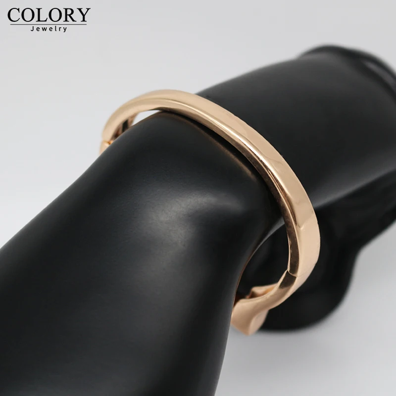 Заводские цены женский ювелирный стальной браслет браслеты из розового золота |