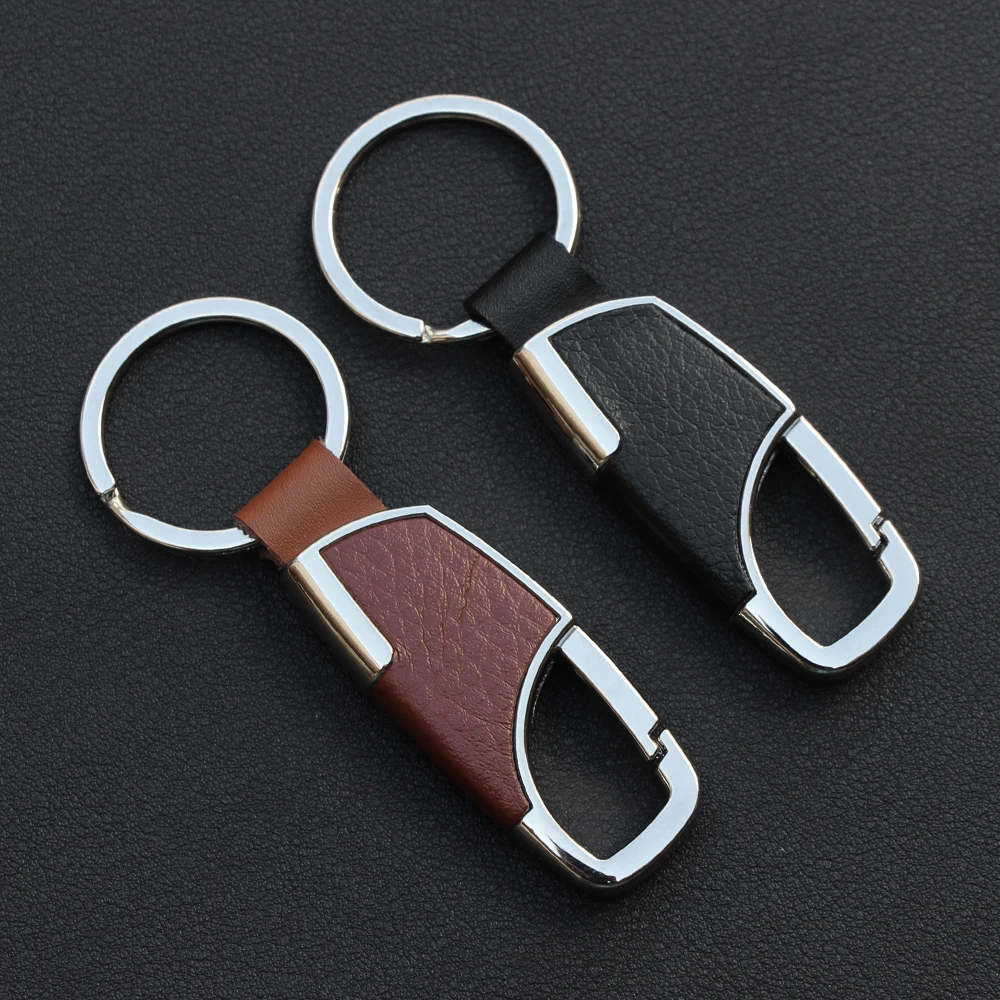 Модный брелок для ключей с кожаным ремешком подходит Mercedes Benz W203 W210 W211 AMG W204 C E S CLS CLK