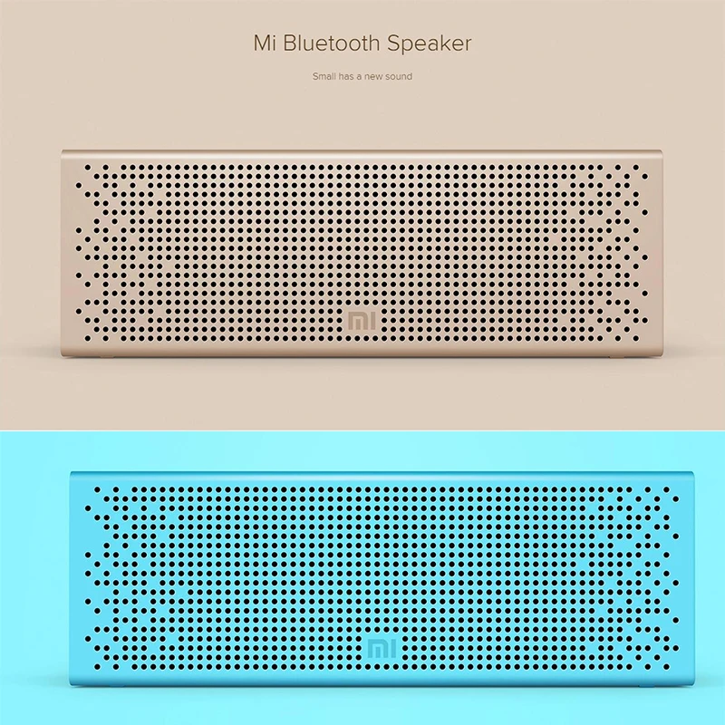 Оригинальный Xiaomi mi Bluetooth Динамик Беспроводной стерео ni Портативный MP3 плеер