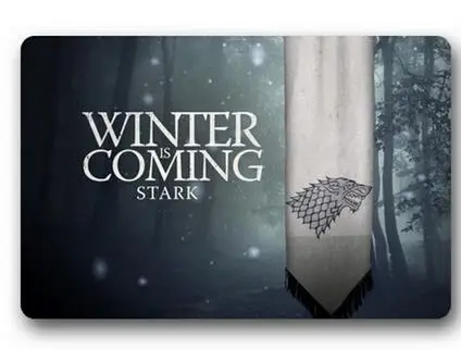 Новая игра престолов удобные нескользящие коврики и ковры на заказ 40x60 см Коврик