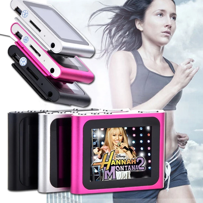 Mp3 плеер 6 го поколения Mp4 музыкальный видео FM игры фильмы 1 8 дюймовый ЖК экран
