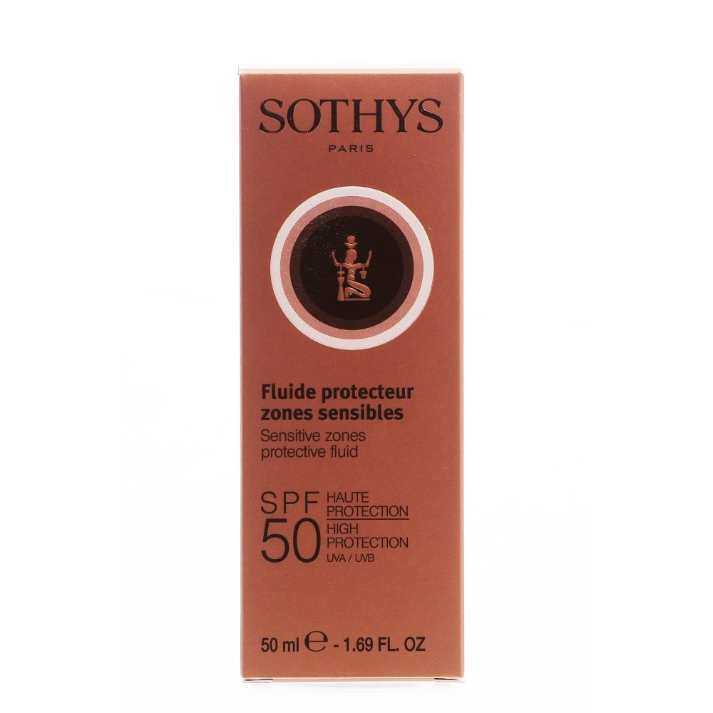 Флюид SOTHYS paris с SPF 50 для лица и чувствительных зон тела мл|Защита губ| |