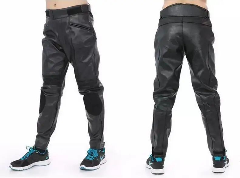 Локомотив гоночный мотоцикл брюки Рыцарь качество ИСКУССТВЕННАЯ кожа