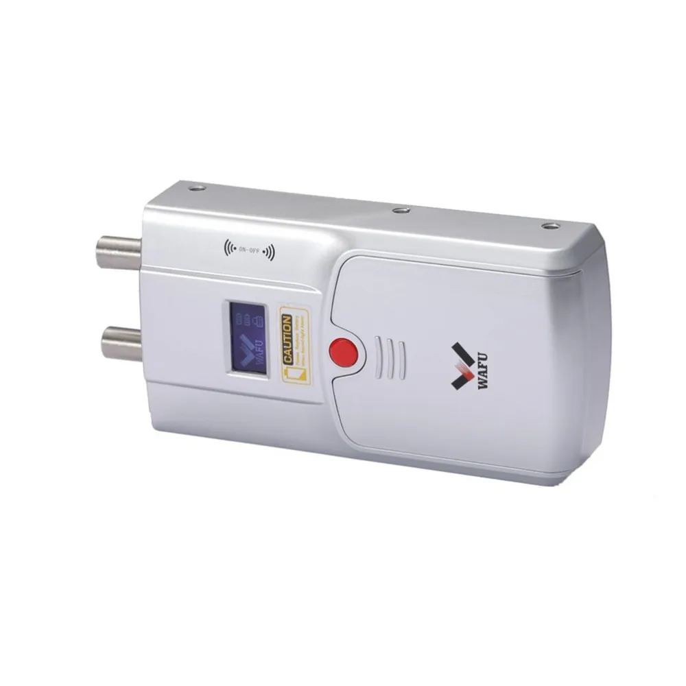 Умный электронный замок, HF-011A, Bluetooth, пульт дистанционного управления, без ключа, дверной замок, засов, Встроенная сигнализация, безопасность для дома