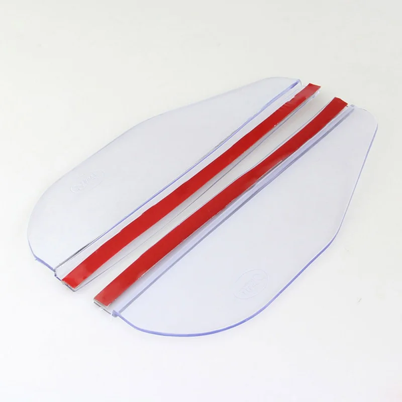 2 шт. ПВХ автомобильная наклейка на зеркало заднего вида защита от дождя и бровей