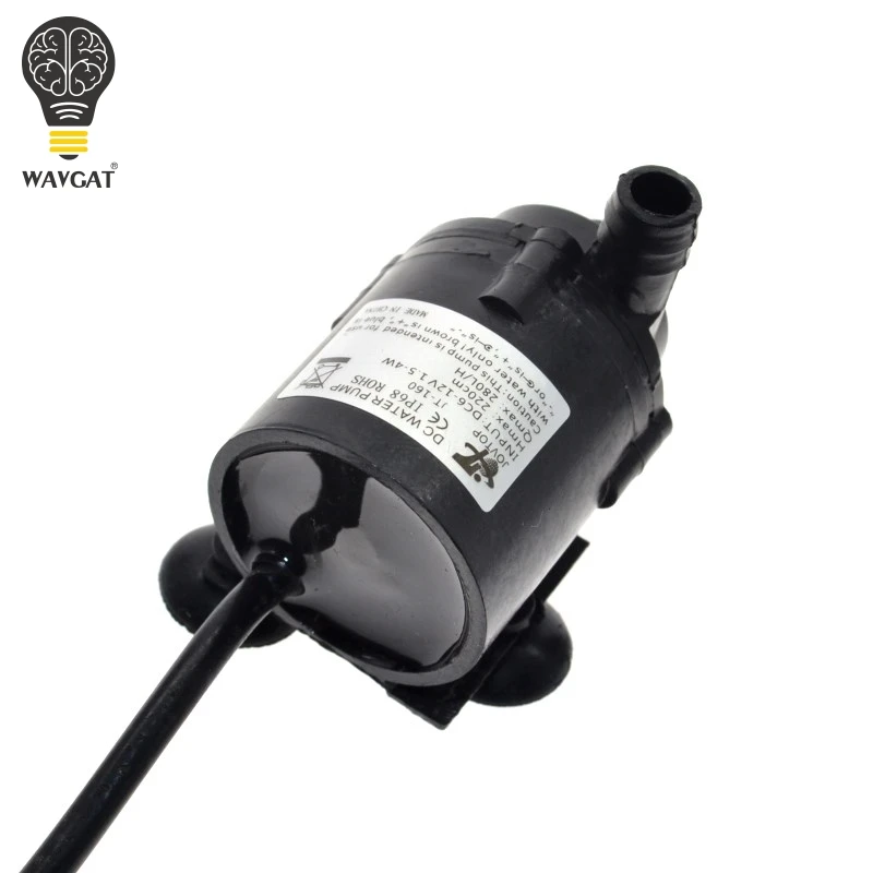 WAVGAT 6V 12V DC бесщеточный маленький водяной насос моторный DIY комплектующие для