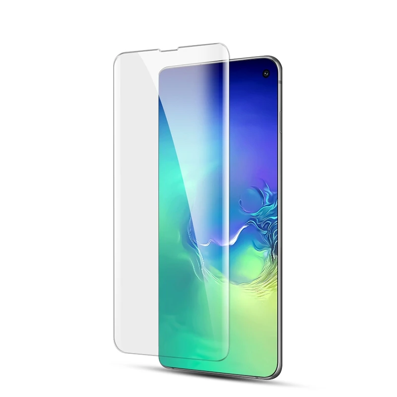 Transparent MOCOLO для samsung Galaxy S10, 5G, S10 Plus, 3D, изогнутый, полное покрытие, УФ-светильник, защита экрана из закаленного стекла - Цвет: Transparent
