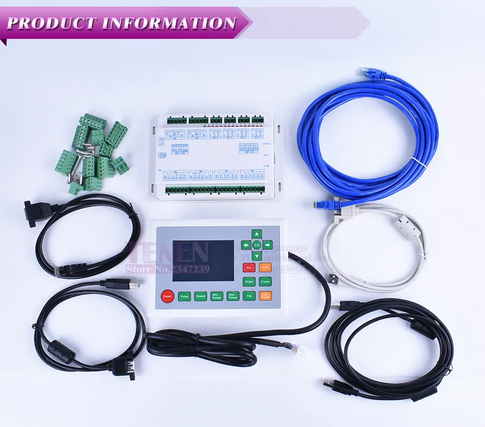 Ruida RDC6442 RDC6442G RDC6442S DSP материнская плата с ЧПУ дисплей панели Co2 лазерный контроллер для ЧПУ лазерной гравировки резки
