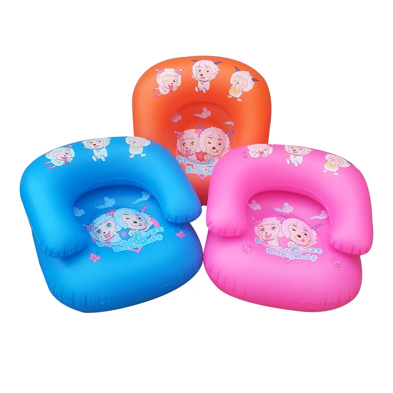 

Inflatable Pvc Sofa Children Swimming Chair Child Cartoon Single Person Sofas Color Random Delivery 2-4 Years Inflatables 2021