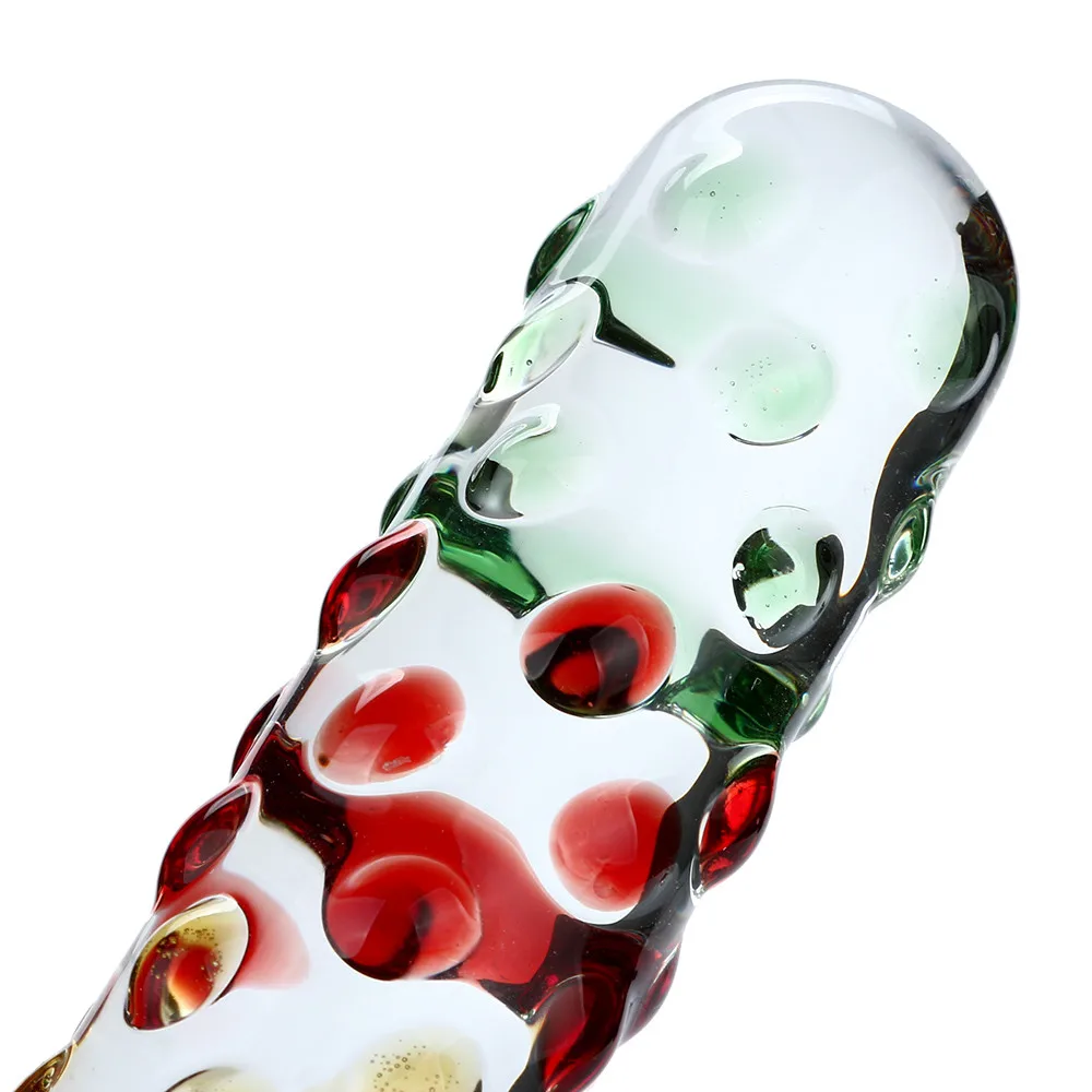 Кристалл Dildo Анальный фаллоимитатор и пенис стержень задний анальный массаж