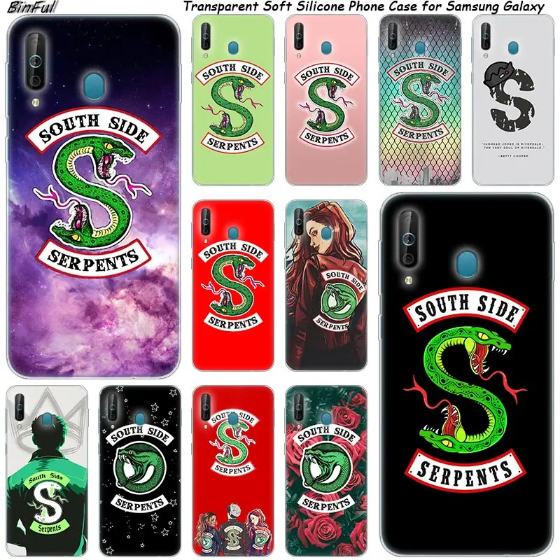 Ханука "South Side serpents" логотип мягкий Чехол для samsung Galaxy A80 A70 A60 A50 A40 A40S A30 A20E A2CORE M40 Примечание 10 плюс 9 8 5