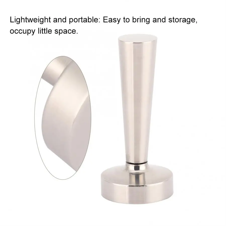 Coffee Press Practical Stainless Steel Tamper Espresso Powder Flat Hammer | Дом и сад