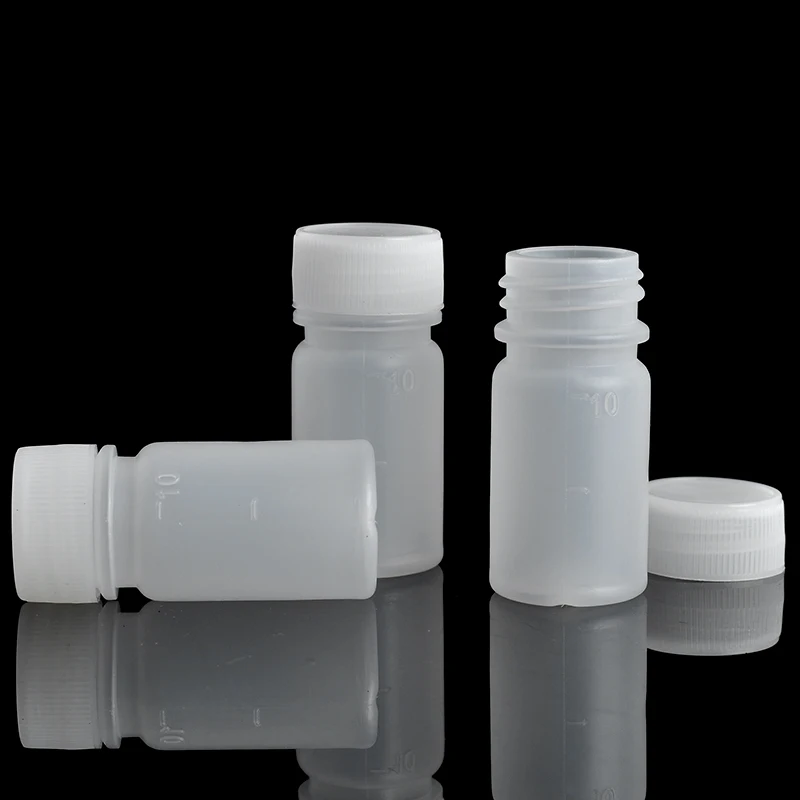 100 шт./лот 10 мл пластиковый портативный косметический контейнер пустой флакон для