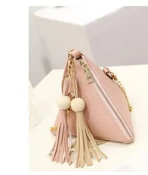 Новинка весны 2017 Треугольные сумки Корейская версия для макияжа с кисточками|korean