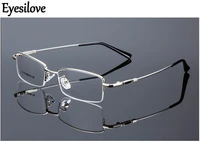 metal finished myopia glasses nearsighted glasses prescription glasses for men women eyewear diopter 0 50 to 6 00