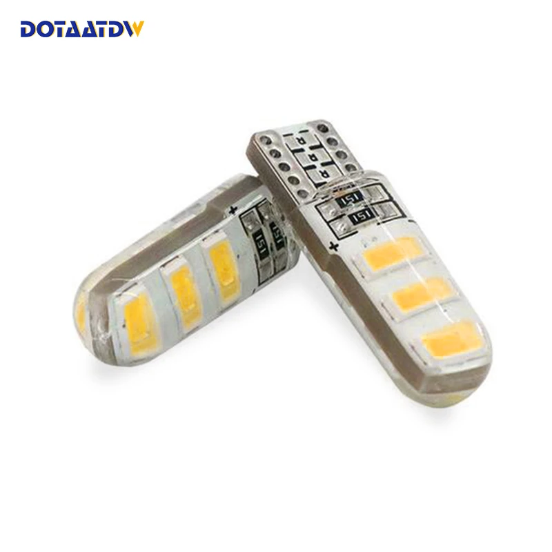 4x Автомобильный светодиодный светильник s T10 W5W 5630 SMD Auoto мотоциклетный сигнальный