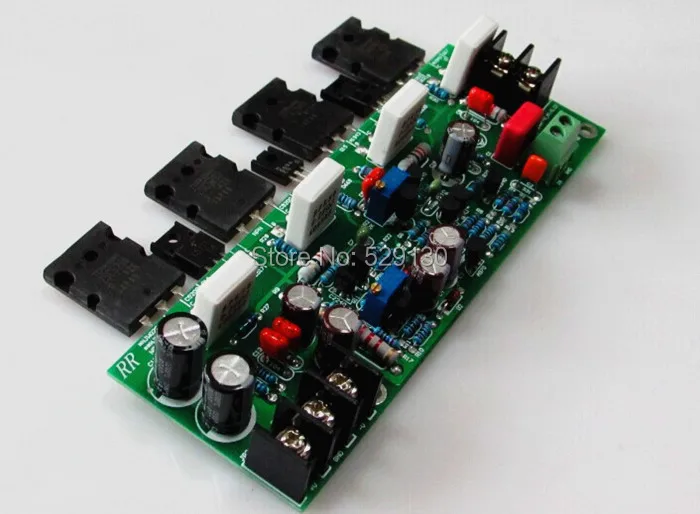 Ссылка дифференциальная схема KSA100 дискретные ламповый усилитель 2SA1943 2SC5200 моно