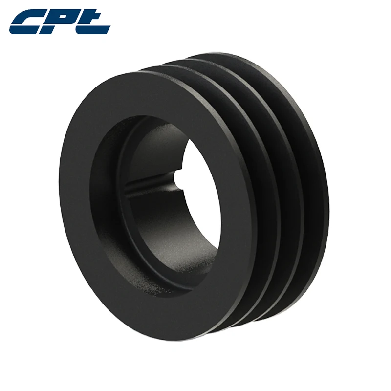 3-канальный прочный шкив CPT SPZ для двигателя постоянного тока внешний диаметр 144 мм