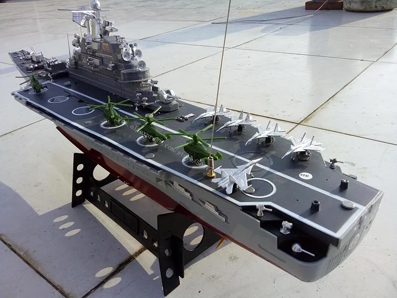76 см большой Модернизированный 2 4G rc лодка 1/275 Радио пульт дистанционного