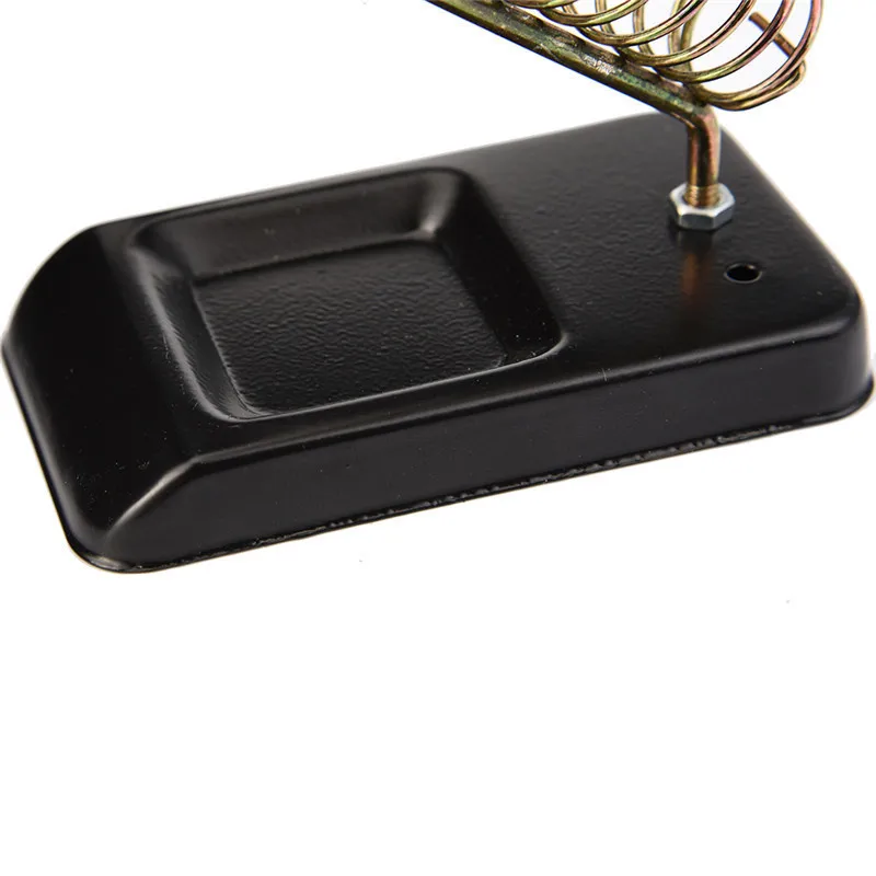 

Metal Iron Useful Solid Metal Base Soldering Iron Bracket Stand Holder Support Station Frame Portable For Electrical Working