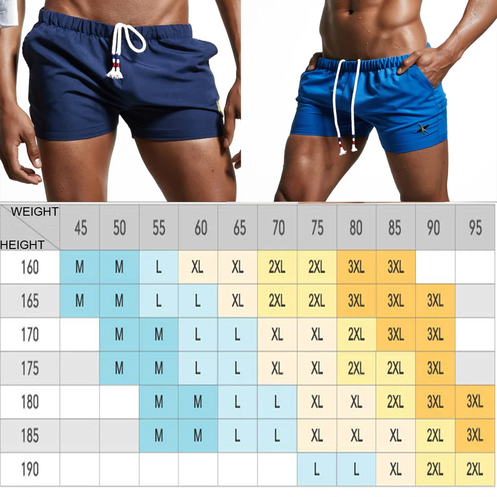 Мужской купальник короткий мужские пляжные шорты 2020 Мужская пляжная одежда для