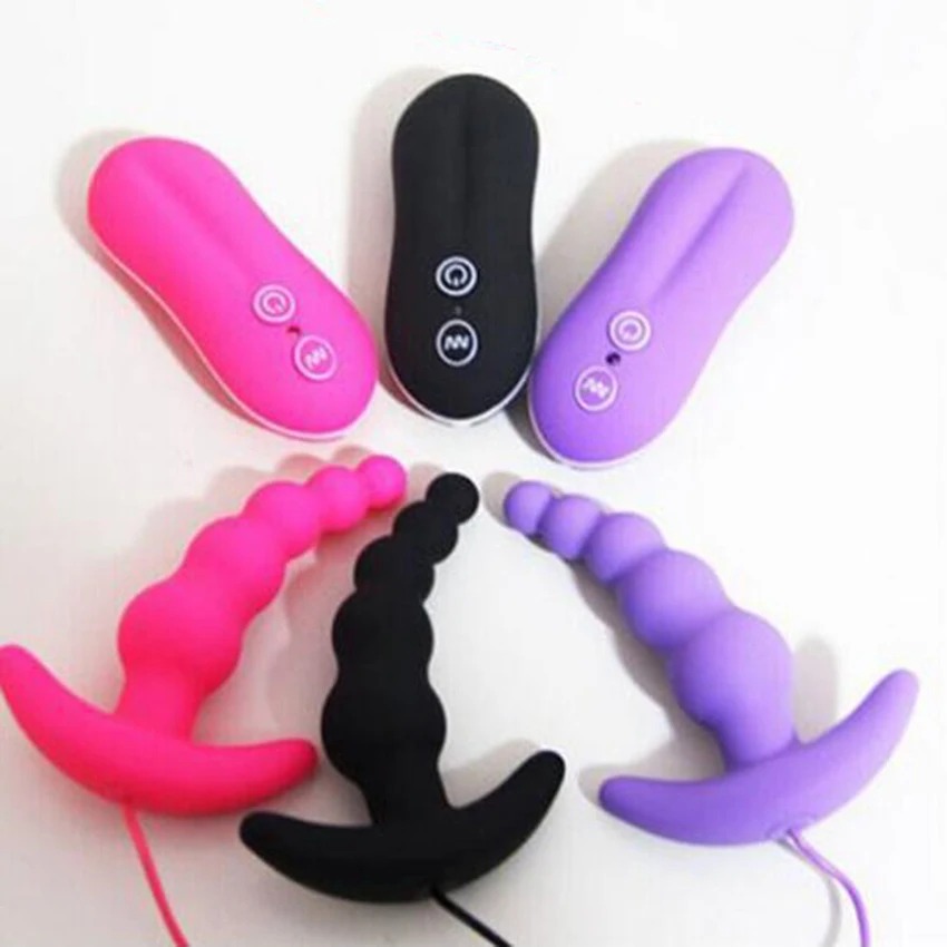 10 частотный вибрирующий мужской массажер простаты Анальная пробка вибратор