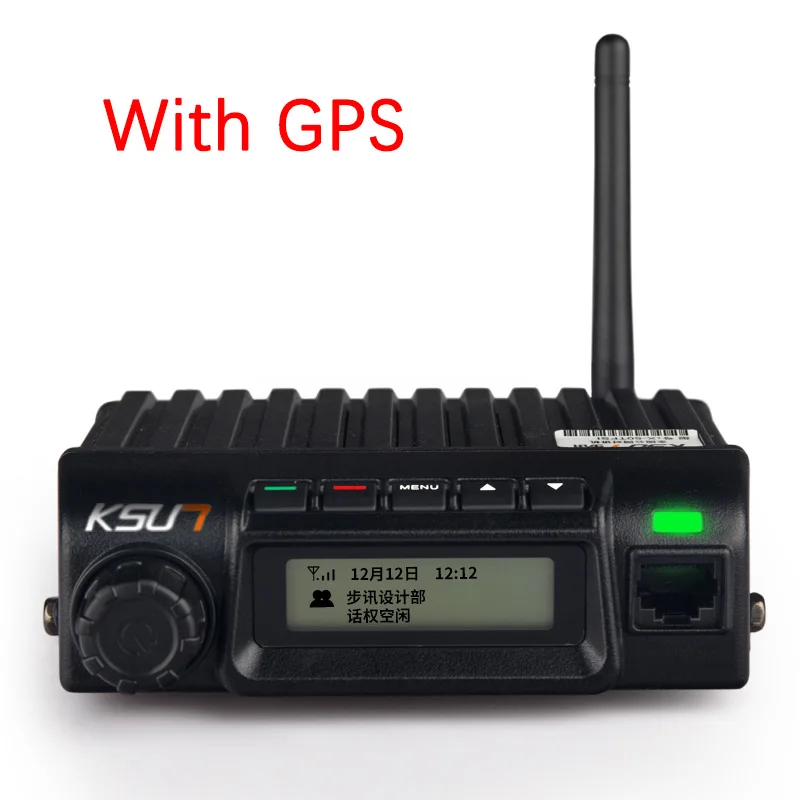 GPS Автомобильная радиостанция KSUN, X-50TFSI, радио для общего пользования, мини, двухстороннее радио, CDMA, 800 МГц, приемопередатчик, 5 Вт, мобильная радиостанция для транспортного средства - Цвет: GPS