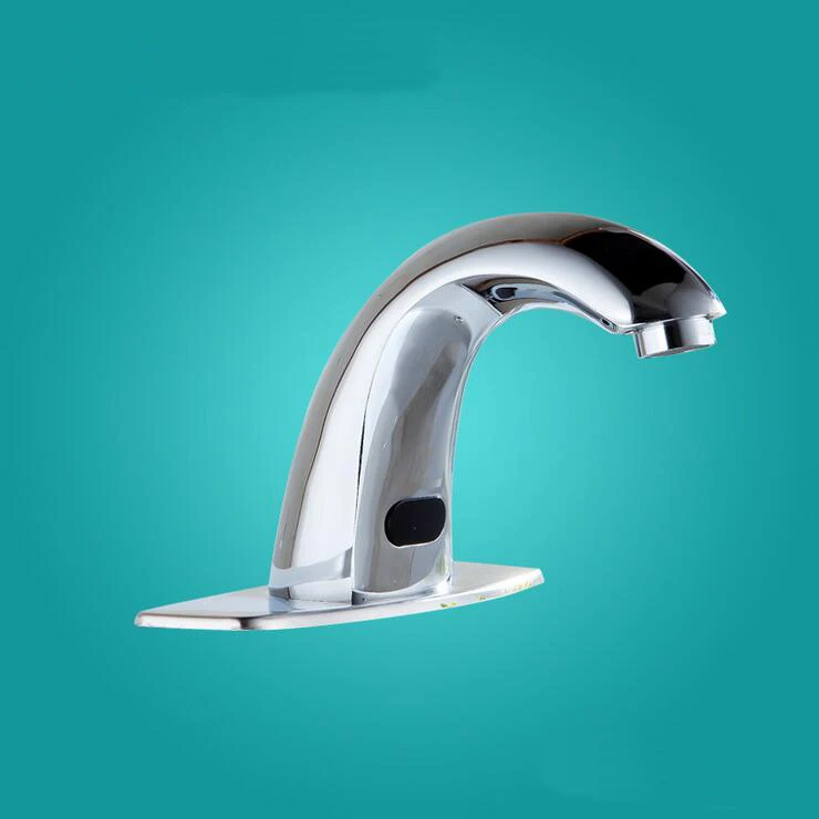 Copper automatic sense wash hand faucet Medical Kitchen/Bathroom brass infrared water tap sink basin | Обустройство дома