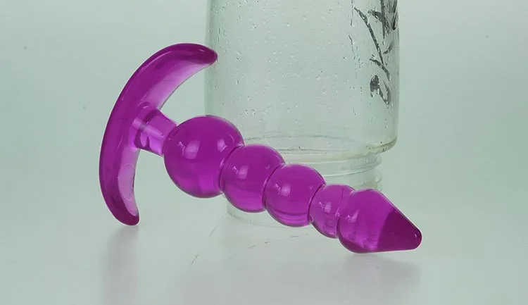 Горячие анальные секс-игрушки 5 бусин Анальная пробка силиконовая расширитель