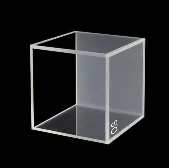 56 мл кубическая стеклянная ячейка оптический cuvette 42,5*45*45 мм