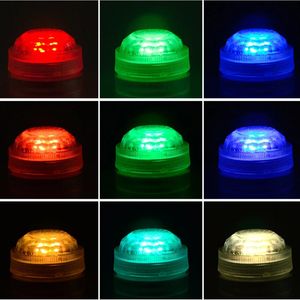 Погружной светодиодный светильник RGB с 21 клавишей дистанционного управления