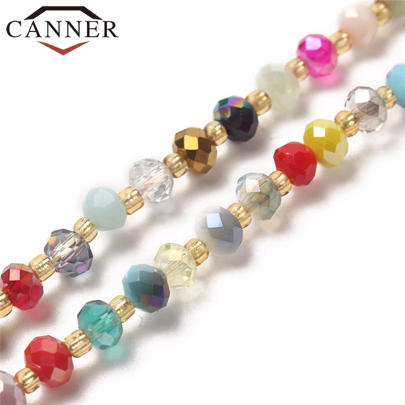 CANNER богемное длинное ожерелье с подвеской кисточкой женское в стиле бохо