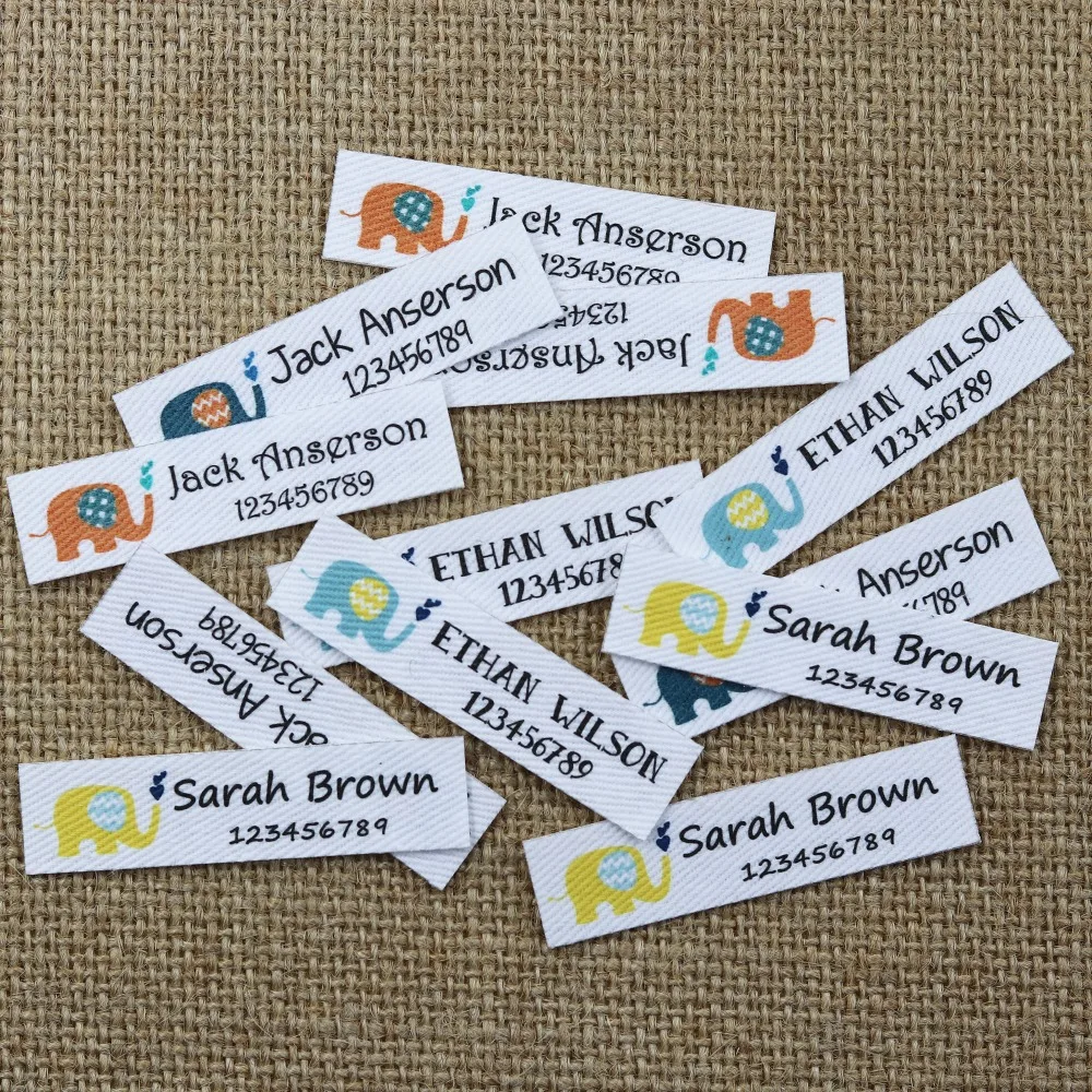 96 шт. Пользовательский логотип этикетки/фирменные этикетки персонализированные