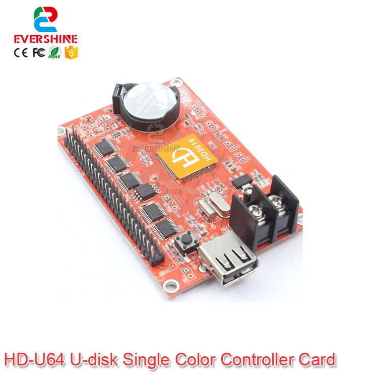 Huidu флэш-накопитель флэш-карта стандарта USB для одного цветного контроллера P10 F3.75