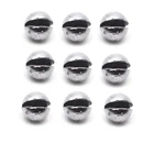 50 шт. 0,3 г 0,5 г 0,7 г 1 г рыболовные принадлежности свинцовые взрывобезопасные модели продажа грузил рыболовные аксессуары