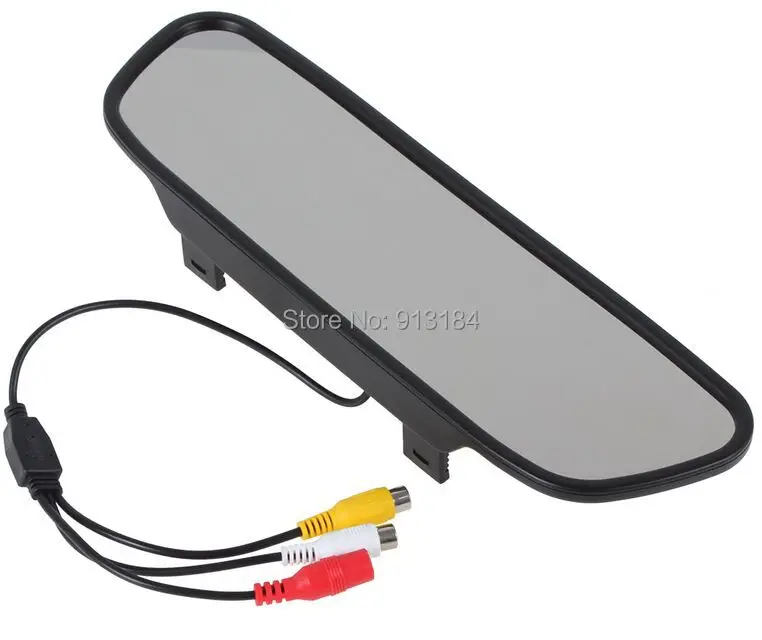 XYCING 5 дюймов TFT lcd Автомобильный монитор 800x480 пикселей широкоугольный Автомобильный зеркальный монитор заднего вида 2 AV вход автоматический переключатель заднего хода