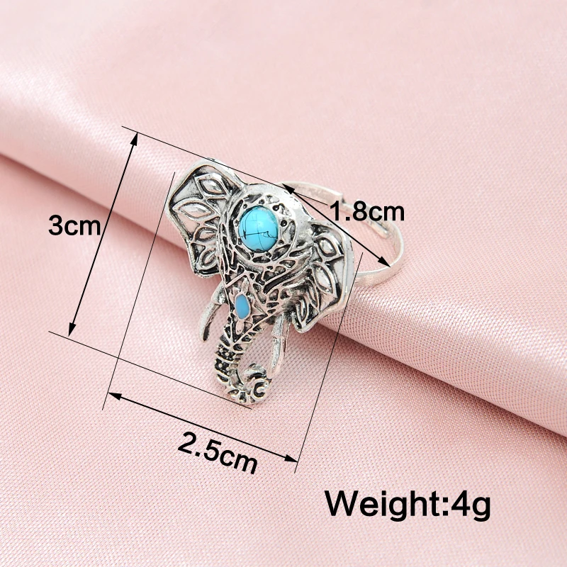 Одна деталь Бохо в стиле Панк Уникальный Этнические Винтаж античный покрытый