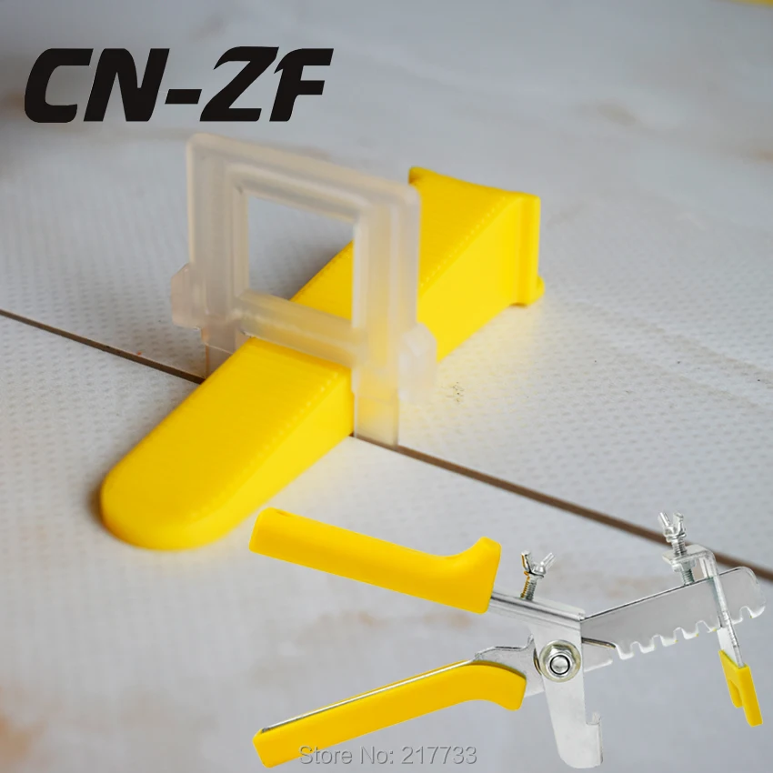CN-ZF этаж разровнители плитки уровень плитка инструменты выравнивания Распорки Системы Наборы 100 клинья 300 клипы 1 плоскогубцы стены для полов плитки