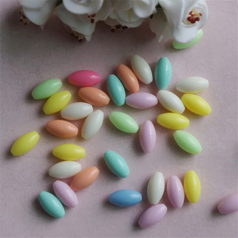 Акриловые Яркие бусины для рукоделия сделай сам изготовления ювелирных изделий