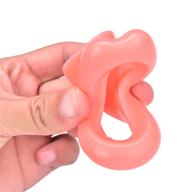 1 шт. силиконовый тренажер для лица похудения тренировки рта мышц против морщин