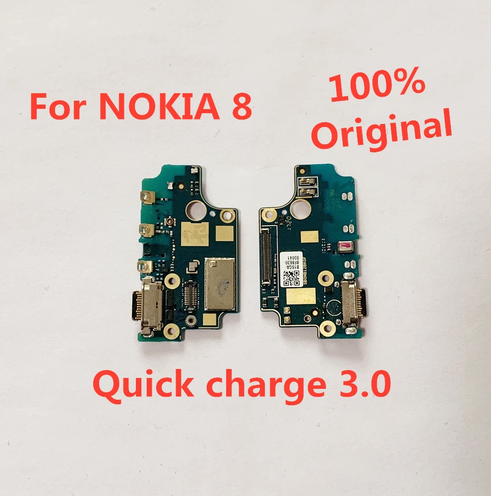 Для Nokia 8 зарядный порт гибкий кабель nokia usb док коннектор pcb плата ленточный для