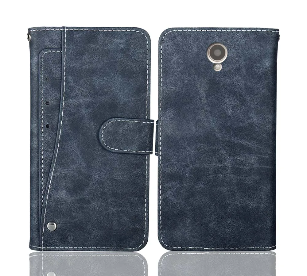 New Design! DEXP Z250 Case Luxury Wallet Vintage Flip Leather Phone Cover For With Card Slots | Мобильные телефоны и