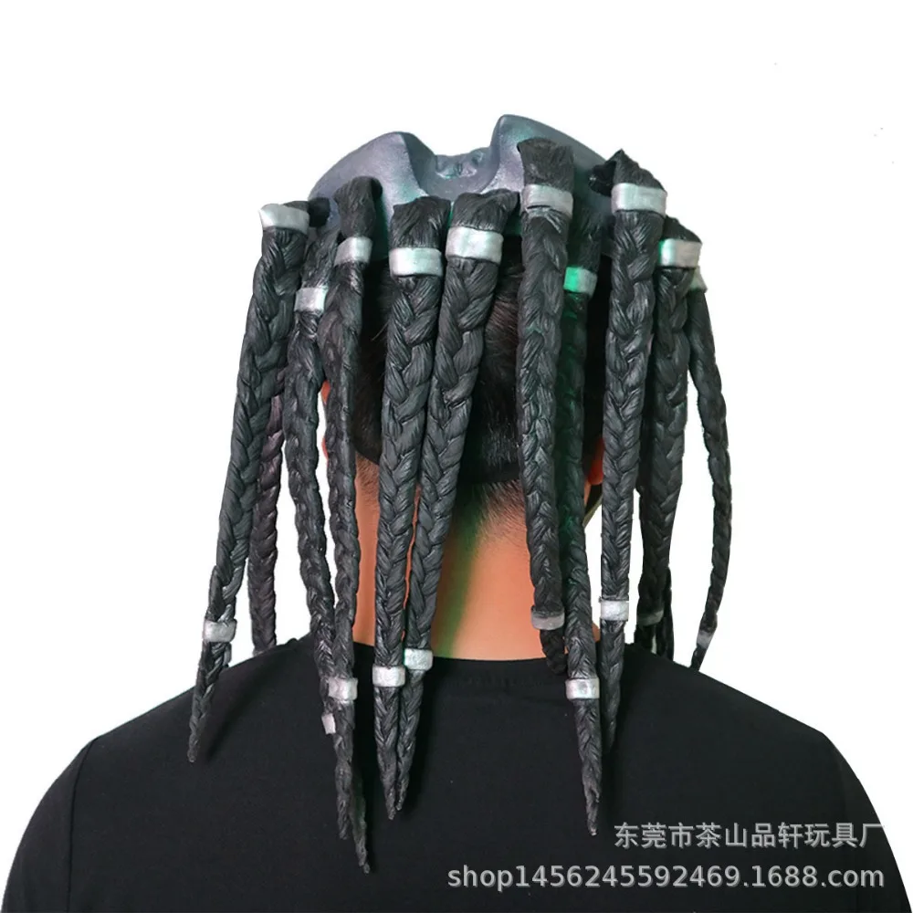 Хищник Одинокий волк CS Защитная маска снайперы кто инфракрасный с лампой в поле