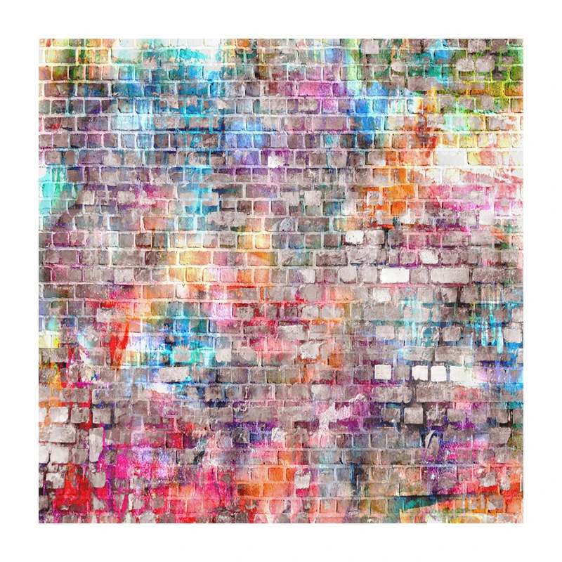 

Vinyl photography backdrops background photo backdrop computer printed brick wall backgrounds for photo studio F-1589