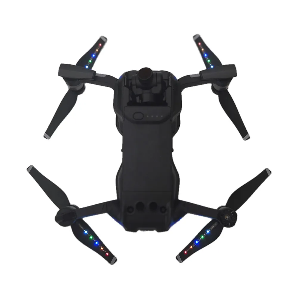 Пропеллер со светодиодный Ной вспышкой для DJI Mavic Air Drone быстросъемные пропеллеры