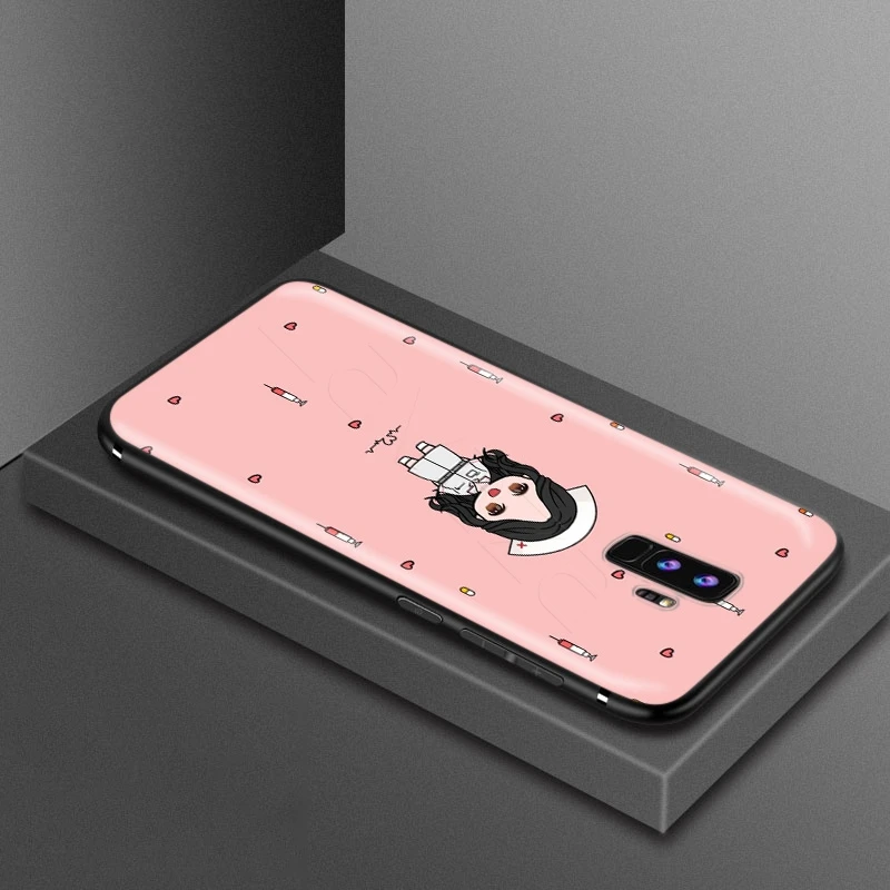 Милый чехол для медсестер врачей стоматологов Samsung Galaxy J6 A9 A8 A7 A70 A6 A5 A50 A40 A30 A3 A10 A51 A71
