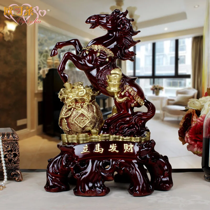 Богатая Европейская смола немедленно домашний декор для гостиной украшение